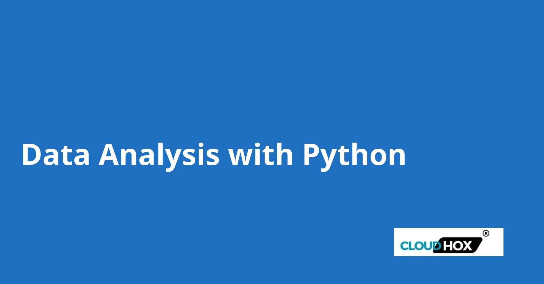Data Analysis with Python